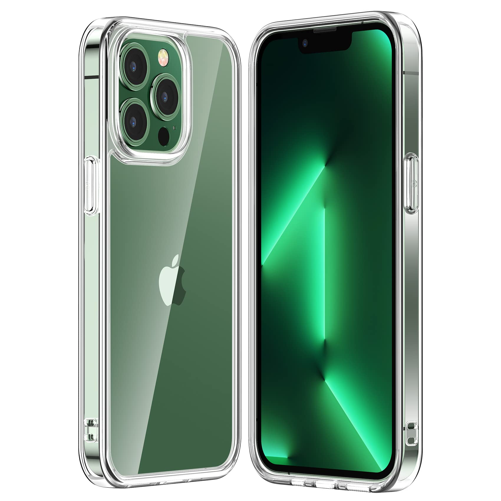 Amazon.co.jp: NIMASO iPhone 13 Pro 用 ケース クリア 背面 強化