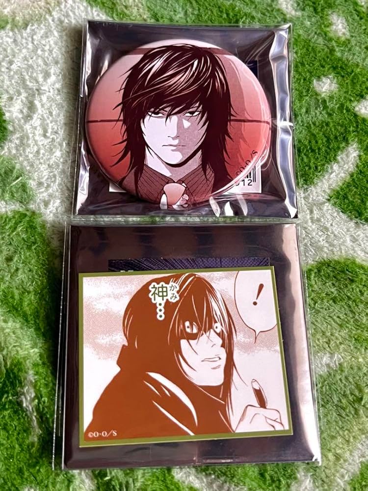 Amazon.co.jp: デスノート 魅上照 ポップアップストア 缶バッジ