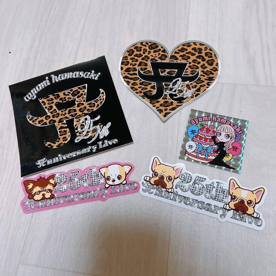 Amazon.co.jp: 浜崎あゆみ ステッカー シール グッズ セット : おもちゃ