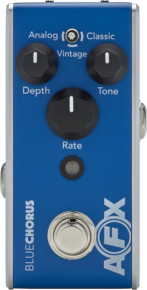 Amazon | Fishman AFX BlueChorus Mini Chorus Pedal PRO-AFX-CH2 ミニ