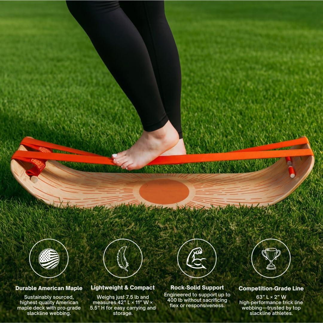 Amazon | Gibbon GiBoard Balance Board - Standing Desk Balance