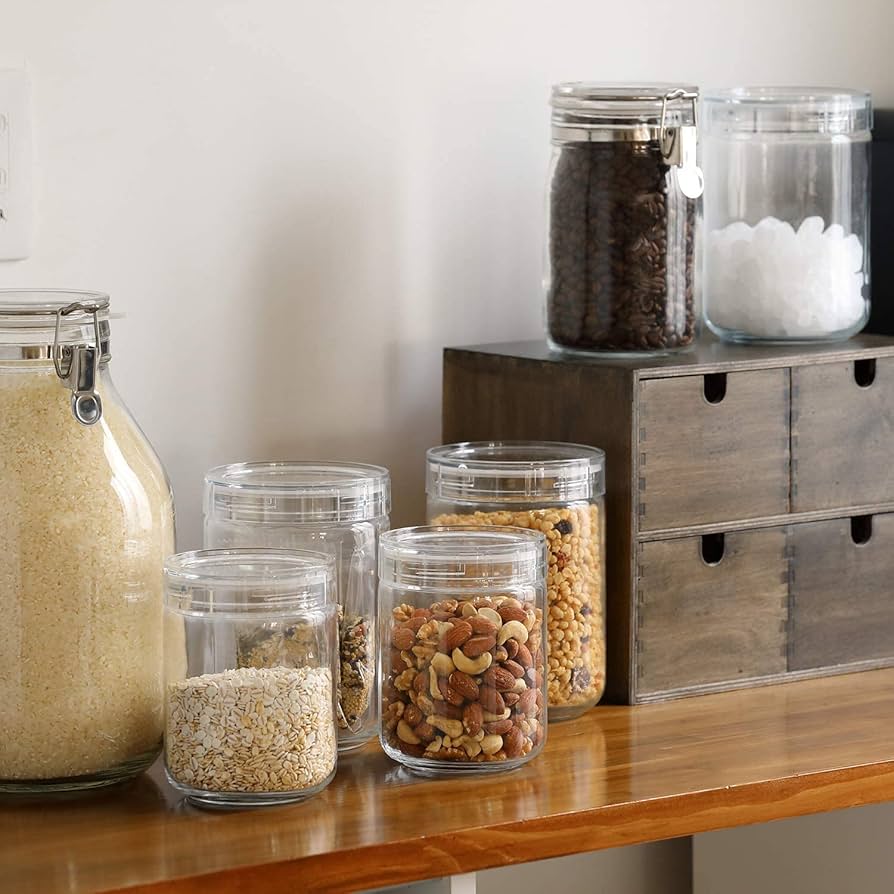 Amazon.co.jp: 星硝(Seisho) セラ―メイト 保存 容器 ガラス