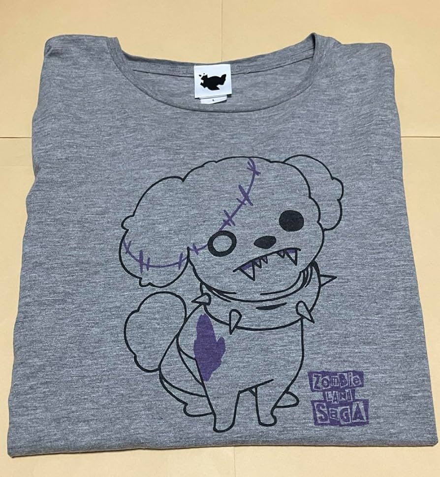 Amazon.co.jp: ゾンビランドサガ ロメロTシャツ グレー : おもちゃ