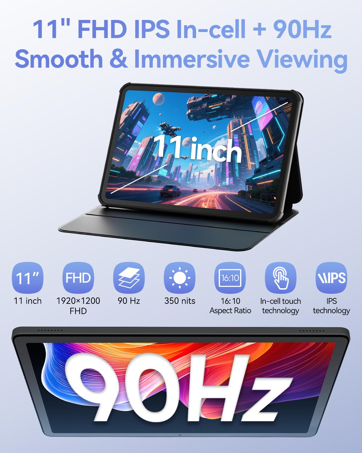 Amazon.com : BNCF 11 inch Android 15 Tablet, Helio G100 Octa-Core