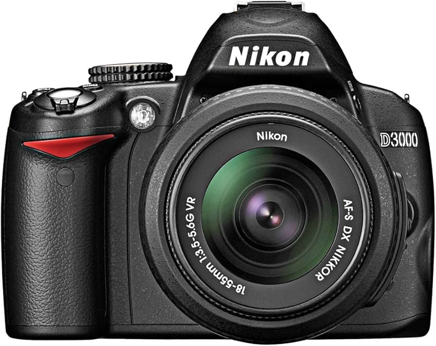 Amazon.com : Nikon D3000 10.2MP Digital SLR Camera with 18-55mm f