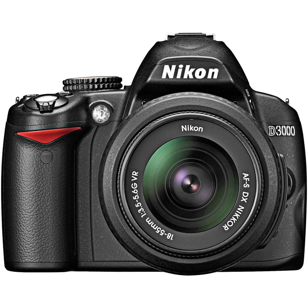 Amazon.com : Nikon D3000 10.2MP Digital SLR Camera with 18-55mm f