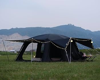 Amazon.com : Vidalido 8-10 Person Camping Tent with 3 Door 2 Room