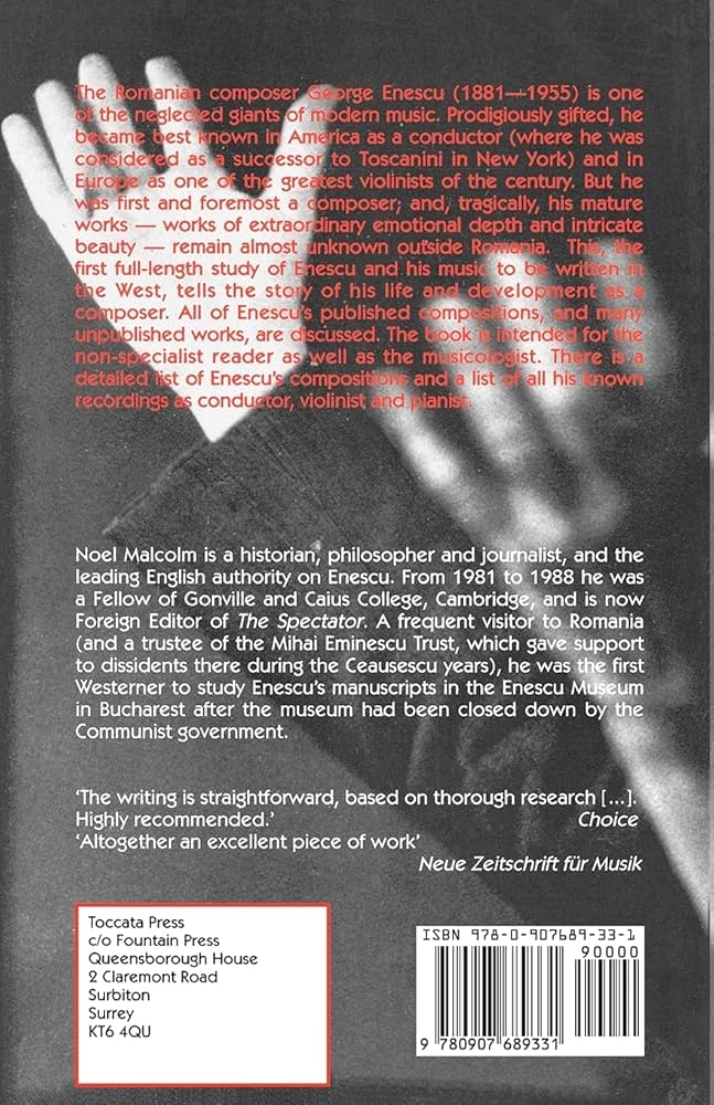 洋書 e Enescu his life in pictures George Enescu: His Life and