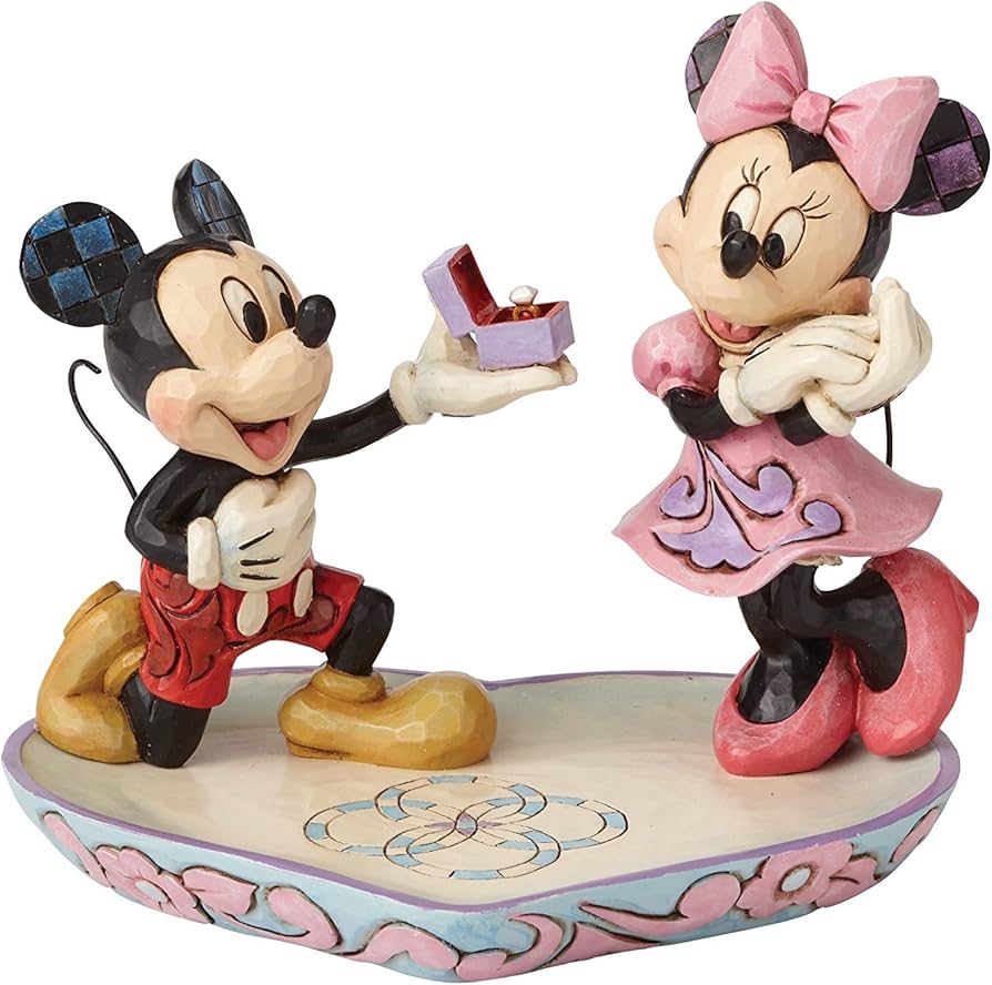 Amazon.co.jp: enesco 【Disney Traditions】ミッキー＆ミニー リング