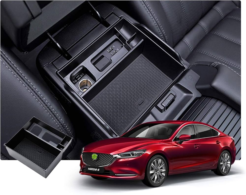 Amazon.co.jp: 【RUIYA】マツダ6 アテンザ コンソールボックス 小物