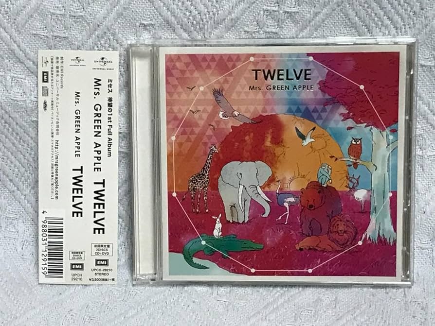 Amazon.co.jp: Mrs.GREEN APPLE TWELVE(初回限定盤)(CD+DVD