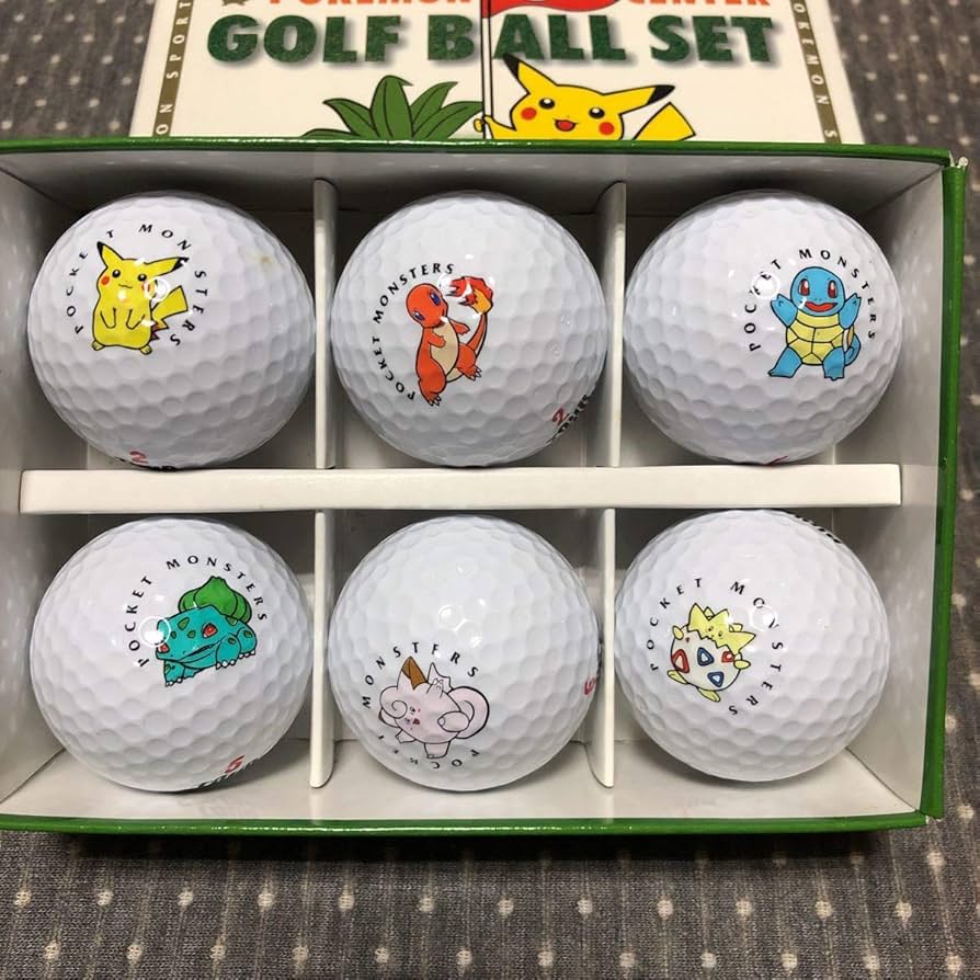 Amazon.co.jp: ポケモンセンターゴルフボールセット : おもちゃ