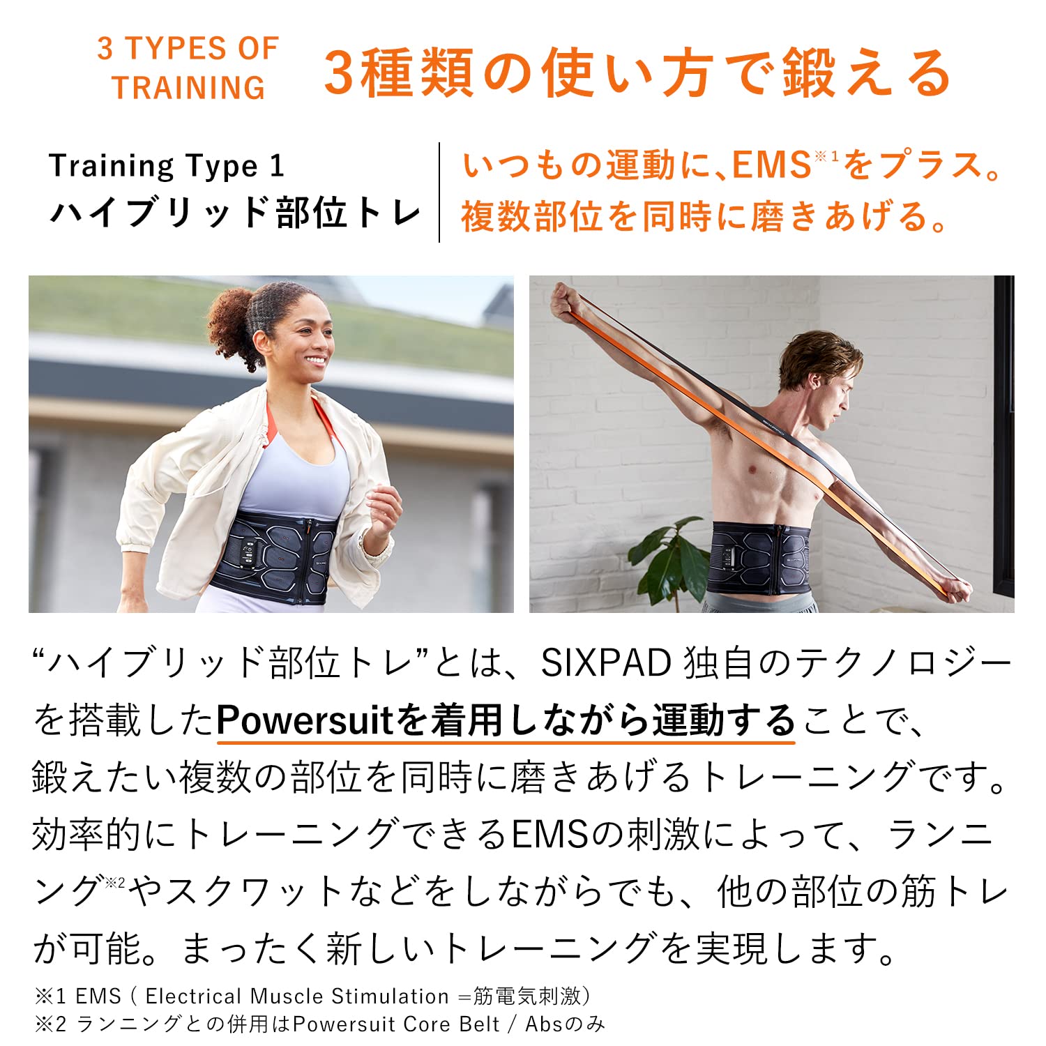 Amazon.co.jp: SIXPAD シックスパッド パワースーツ コアベルト