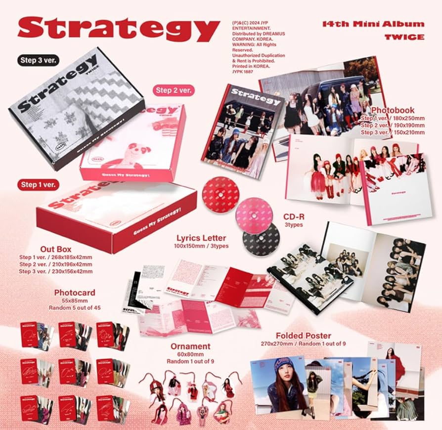 Amazon.co.jp: 【早期購入特典あり】 TWICE STRATEGY 14th ミニ