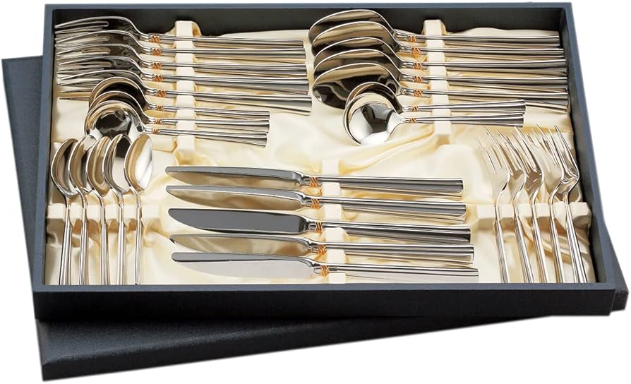 Amazon.co.jp: ラッキーウッド【カトラリーセット】【エメラルド金彩