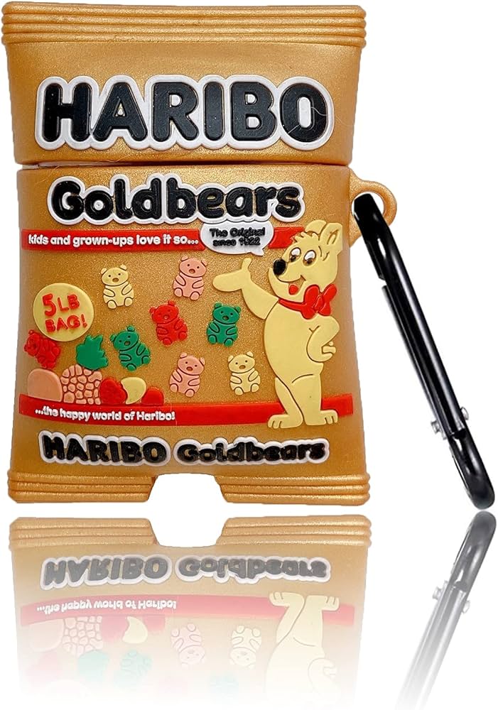 FooHOOK Cute Airpod Case, 3D Cartoon Funny Protection Case