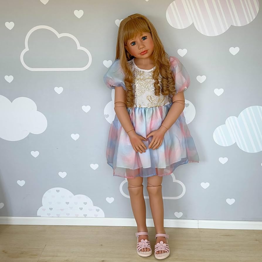 Amazon.co.jp: リボーンベビードール 女の子 120cm、リボーンドール