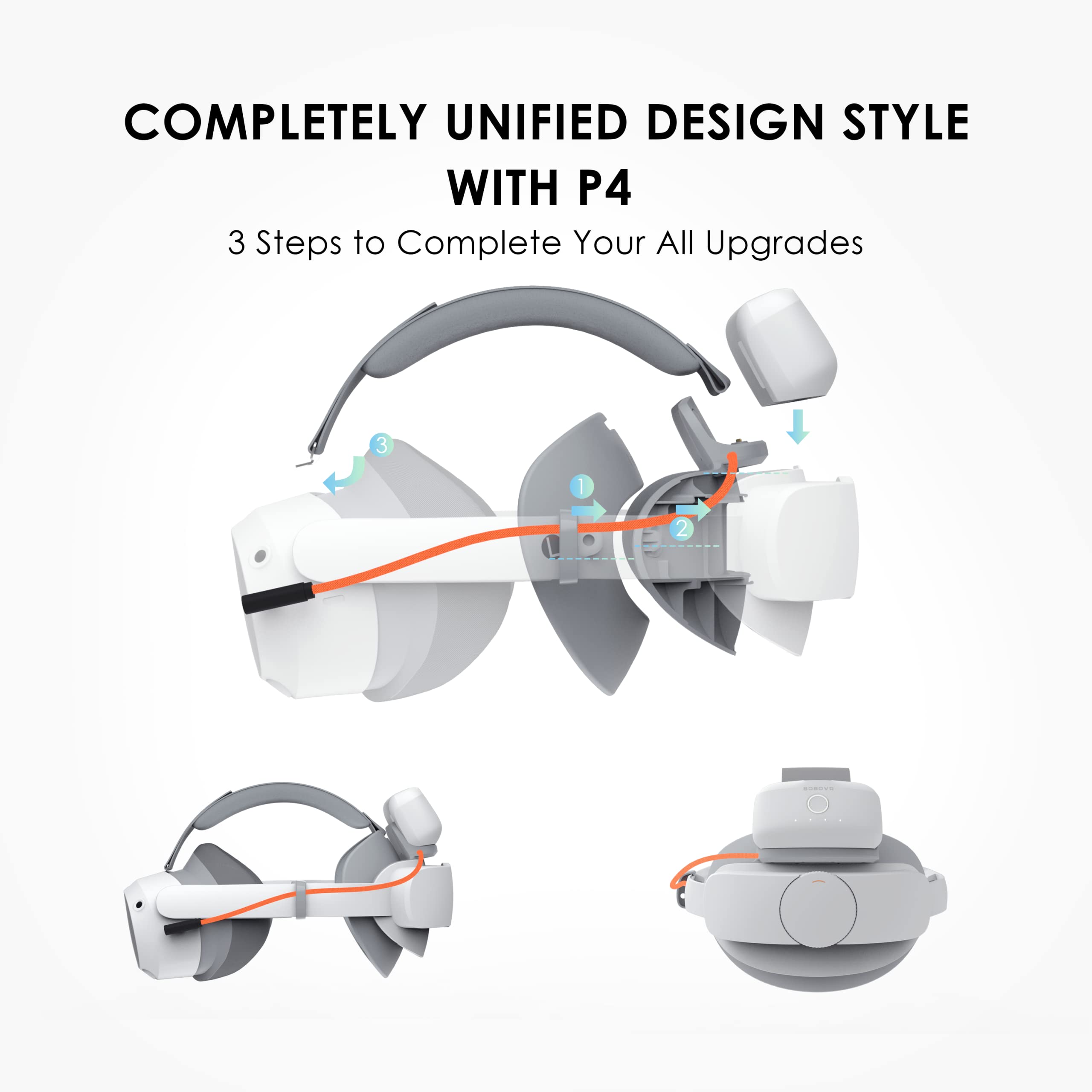 Amazon | BOBOVR P4 ツイン バッテリー アップグレード コンボ - Pico4