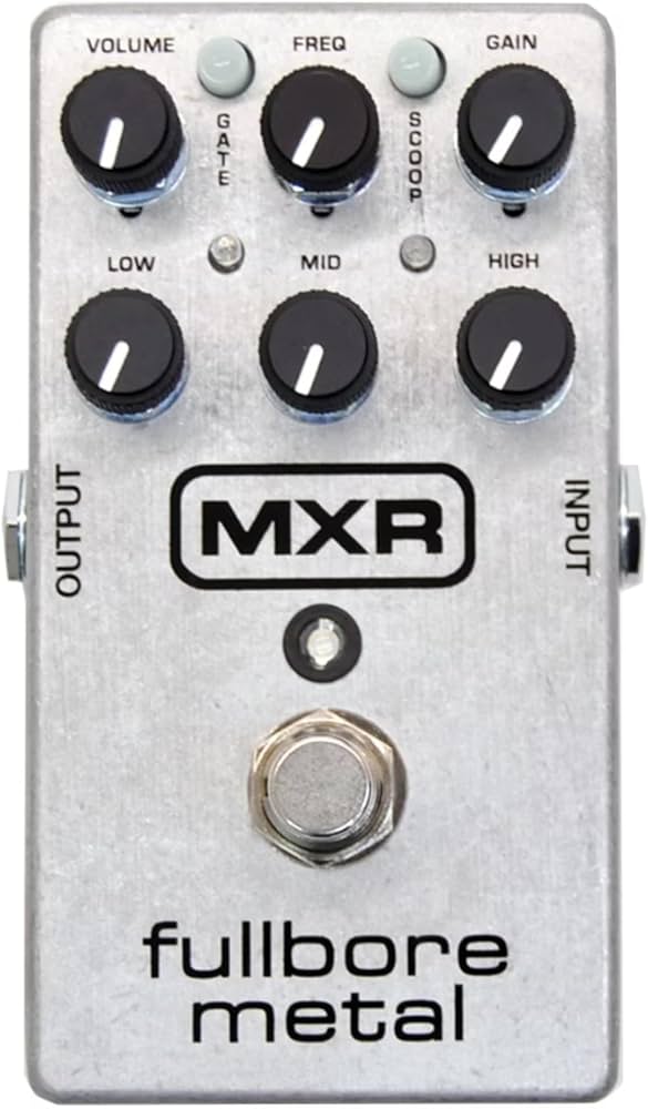 Amazon.com: MXR M116 Fullbore Metal Distortion Pedal w/4 FREE