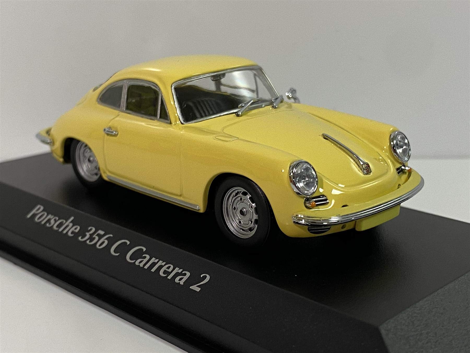 Amazon | ☆ マキシチャンプス 1/43 ポルシェ 356 カレラ 2 1963