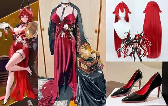 Amazon.co.jp: GGcosplay ニケ 勝利の女神 NIKKE レッドフード ドレス