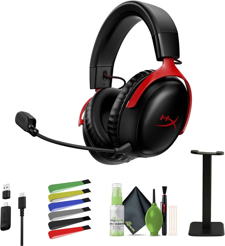Amazon.com: HyperX Cloud III Wireless - Gaming Headset for PC, PS5