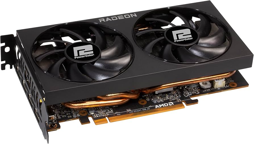 Amazon.com: PowerColor Fighter - Tarjeta gráfica AMD Radeon RX