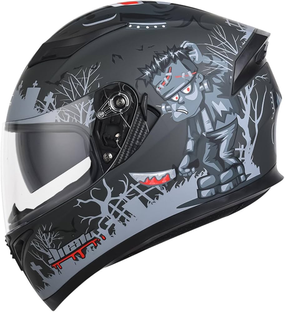 Amazon.co.jp: フルフェイスオートバイヘルメットモトクロスレーシング