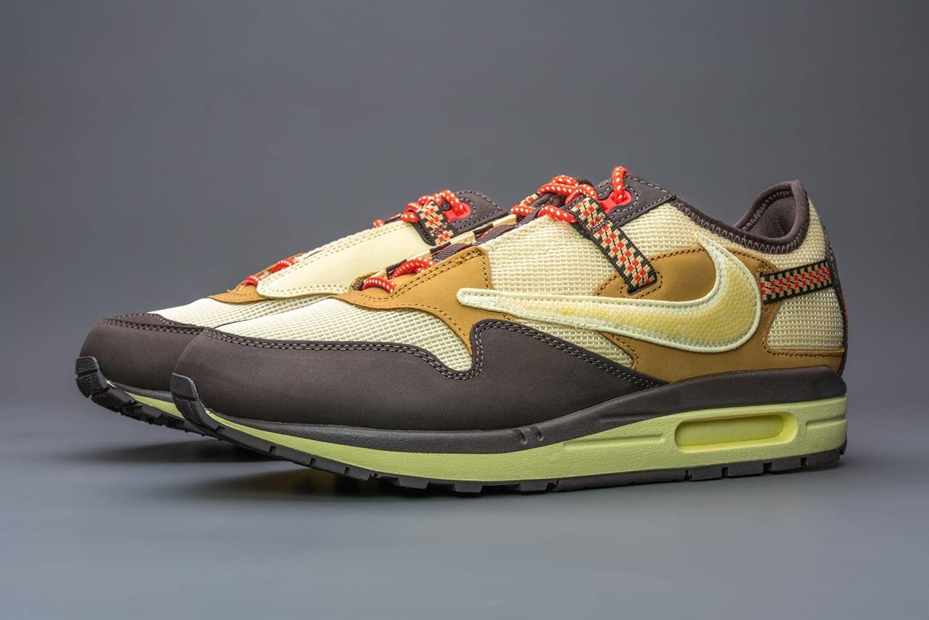 Amazon.com | Nike Mens Air Max 1 DO9392 200 Travis Scott - Baroque