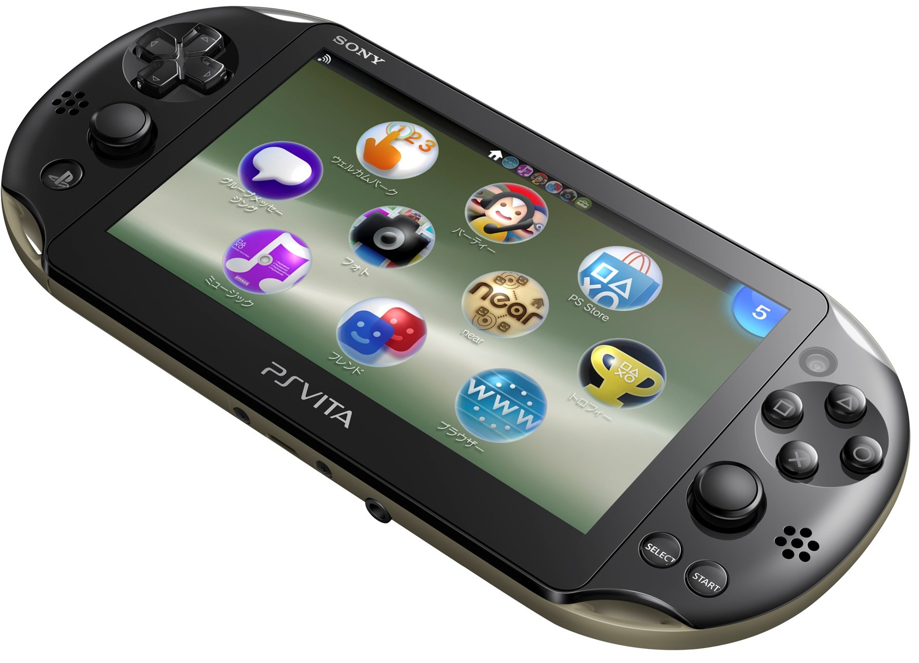 SONY PSVita PCH-2000 カーキ/ブラック ZA16 Amazon | PlayStation