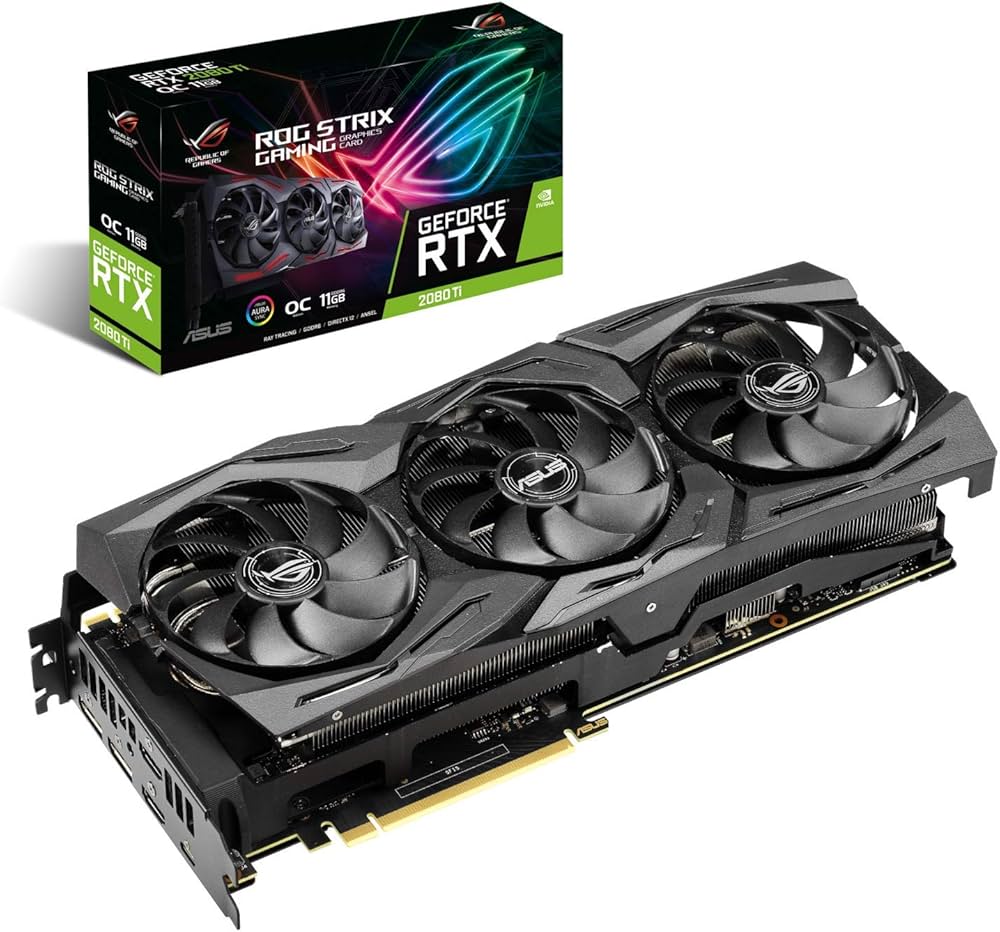 Amazon | ASUS ROG-STRIX-RTX2080TI-O11G-GAMING GeForce RTX 2080 Ti
