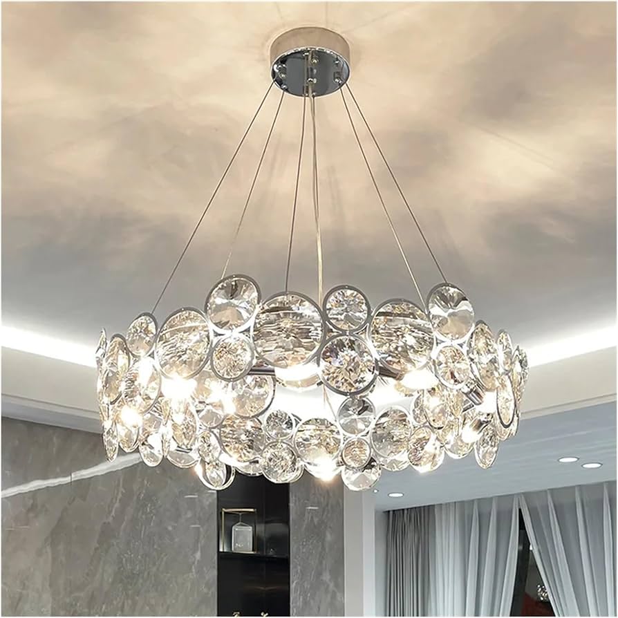 Amazon.com: ZXKLXYY Fixtures Chandelier Lamp Light Crystal