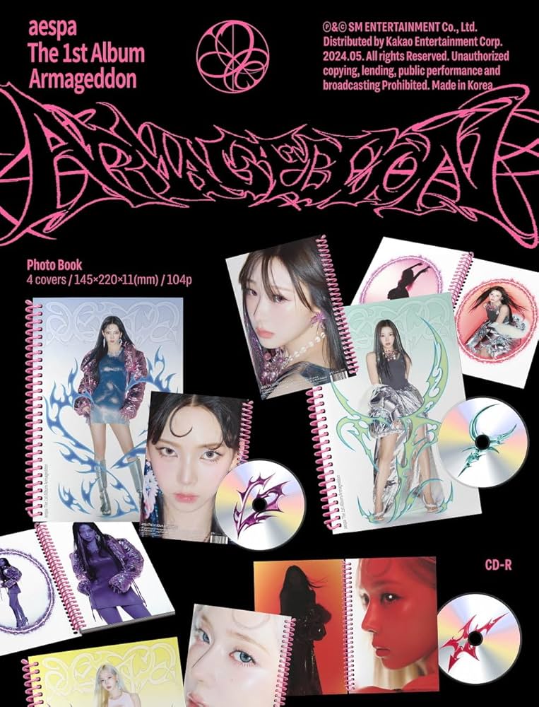 aespa - Armageddon [Superbeing Ver.] Album (Random ver.) - Amazon