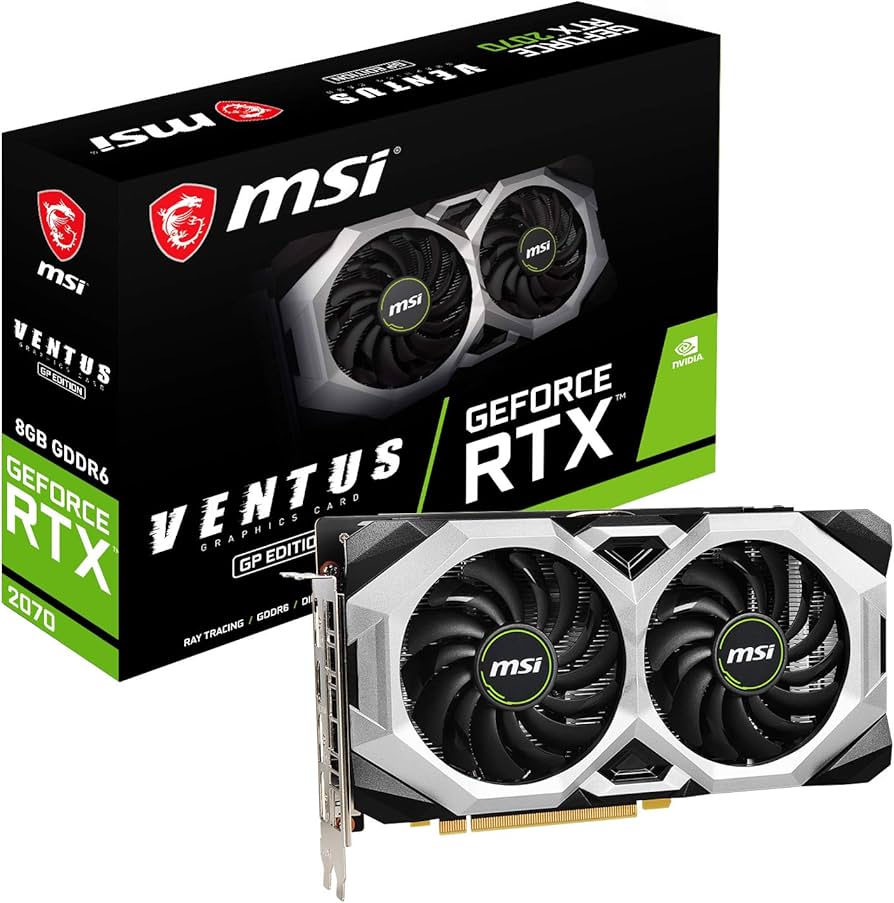 Amazon.com: msi Gaming GeForce RTX 2070 8GB GDRR6 256-Bit HDMI/DP