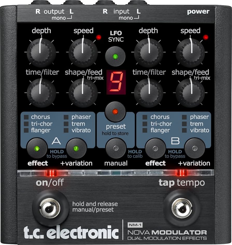 Amazon | t.c.electronic NM-1 Nova Modulator ギターエフェクター