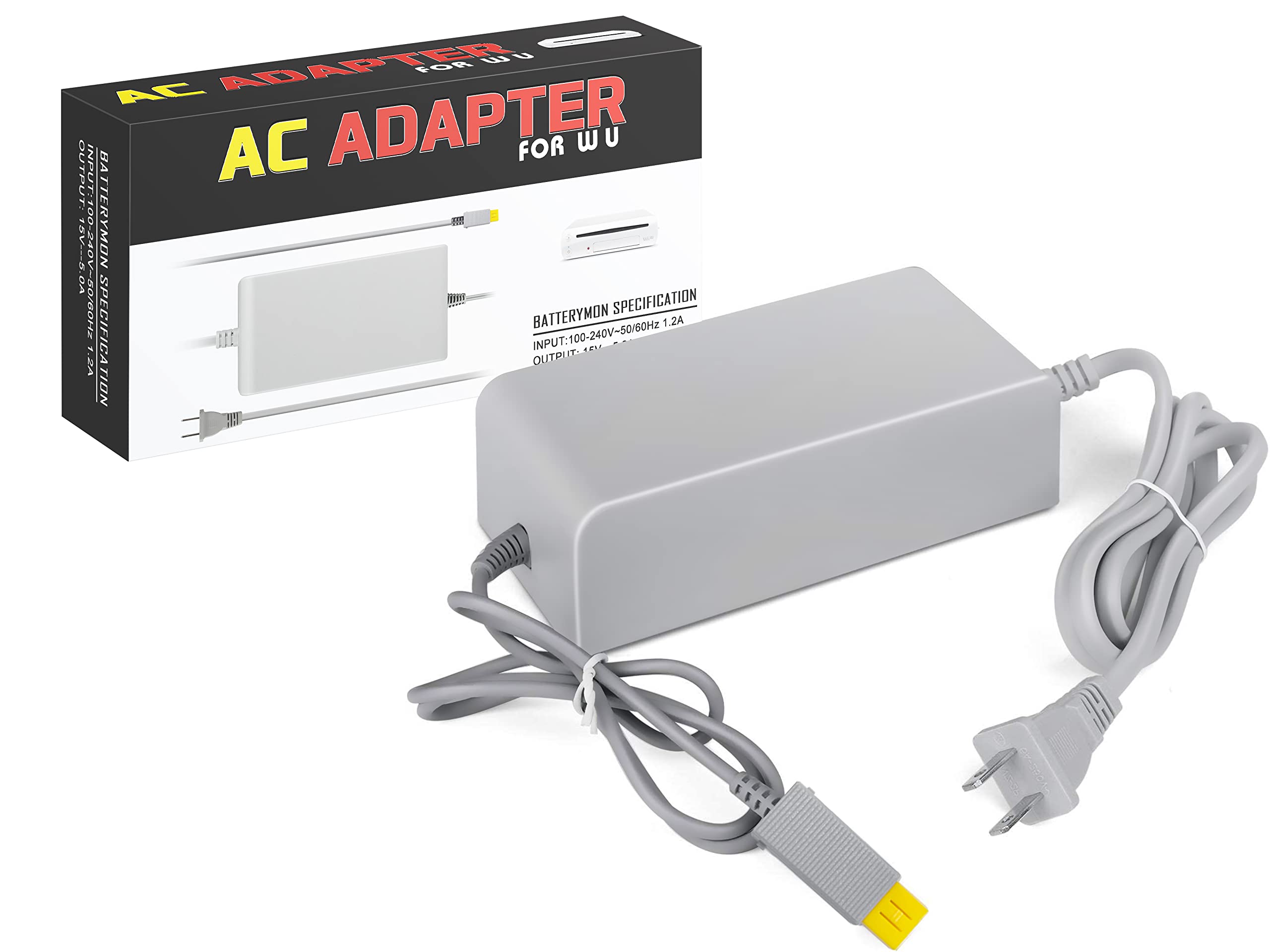 Amazon.com: BatteryMon AC Adapter Charger Compatible with Wii U