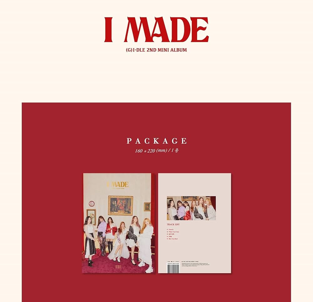 G)I-DLE - I Made (2nd Mini Album) - Amazon.com Music