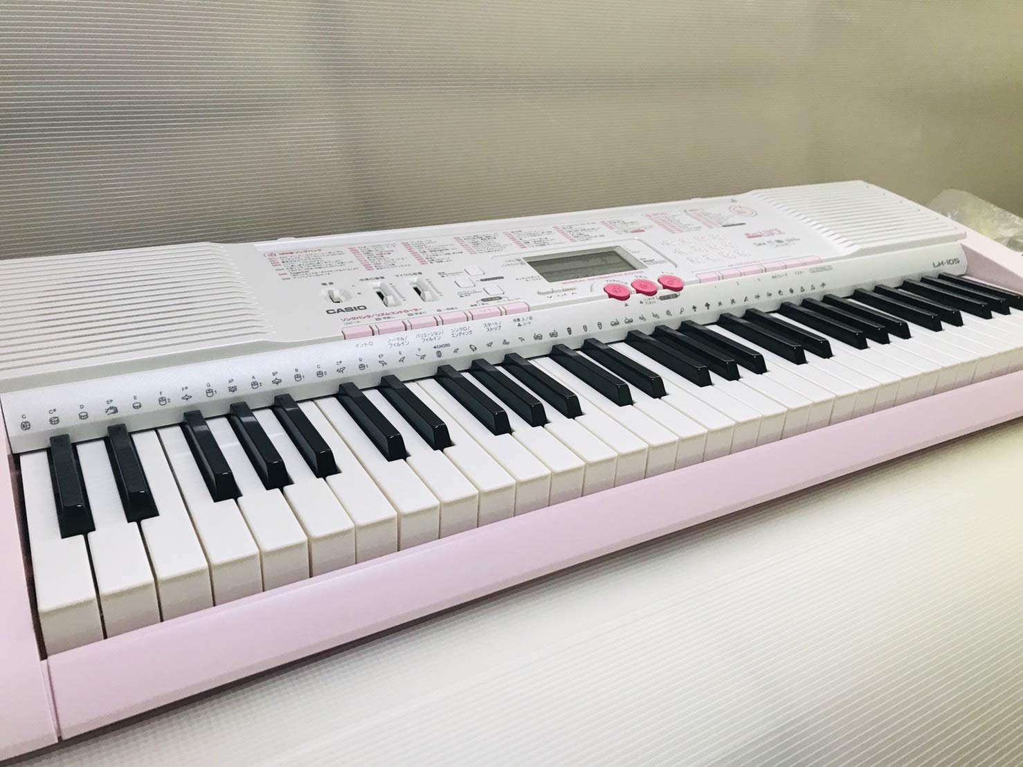 Amazon.co.jp: CASIO 光ナビゲーションキーボード(61鍵盤) LK-105 LK