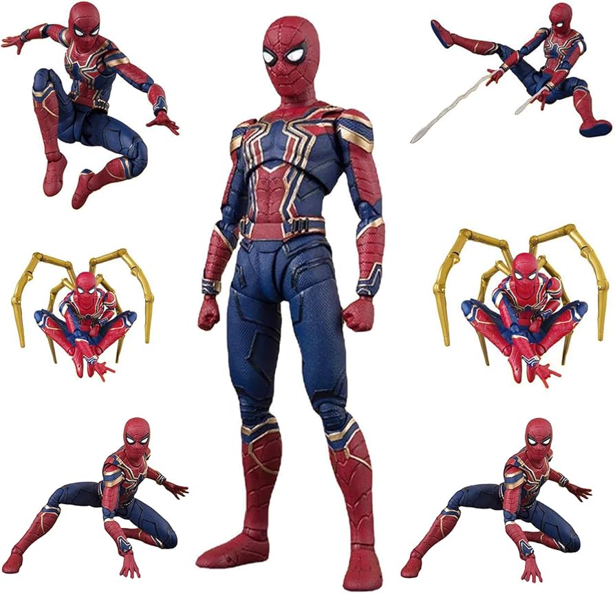Amazon.co.jp: スパイダーマン フィギュア 可動 15CM 劇場版