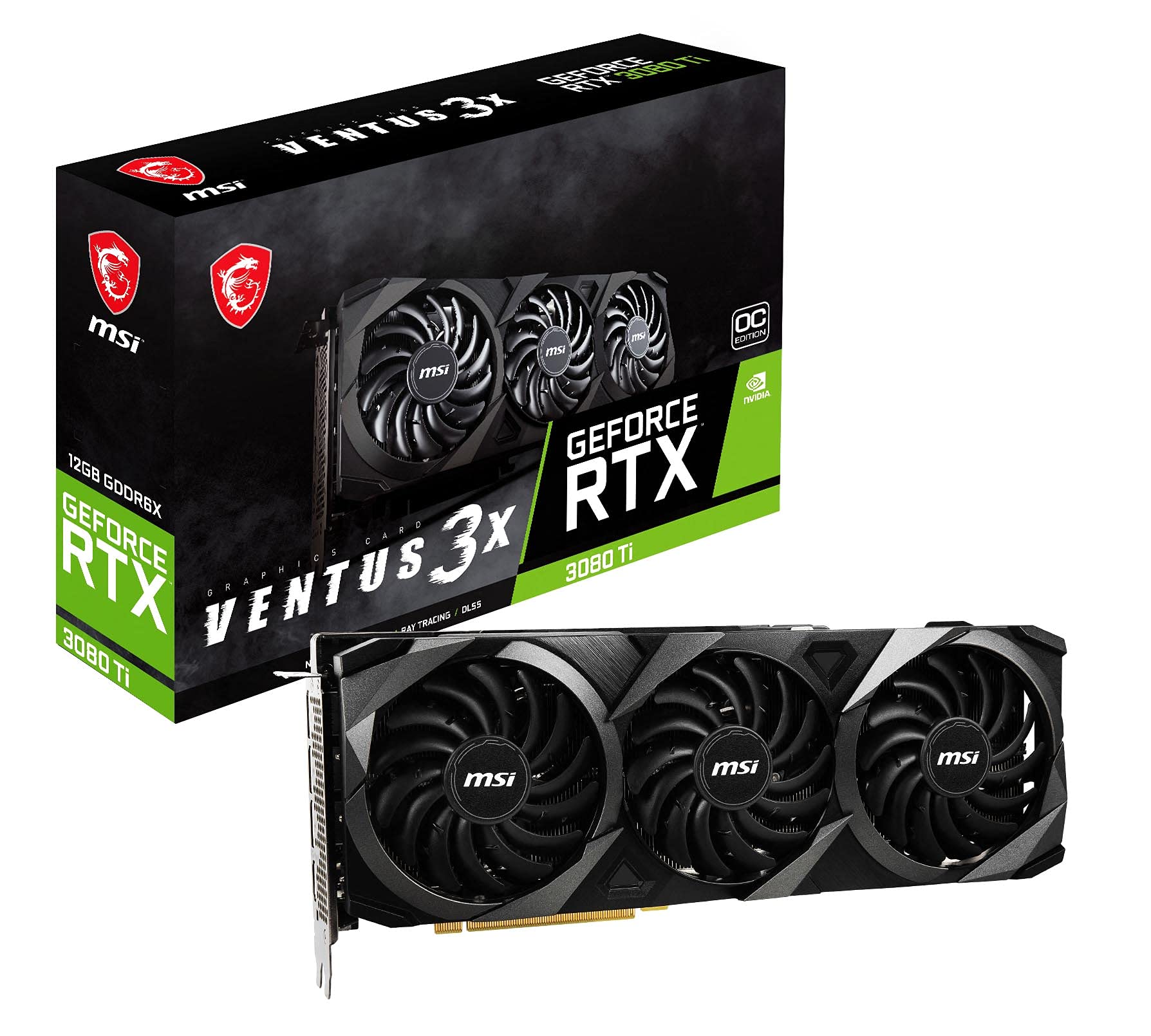 Amazon | MSI GeForce RTX 3080 Ti VENTUS 3X 12G OC グラフィックス