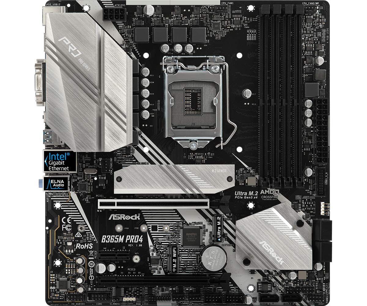 Amazon.com: ASRock B365M PRO4 LGA1151/ Intel B365/ DDR4/ Quad