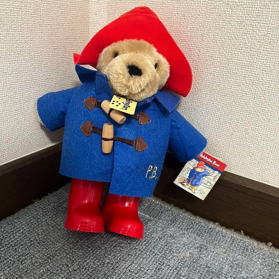 Amazon.co.jp: パディントン ベア ぬいぐるみ ロンドン RainbowDesigns
