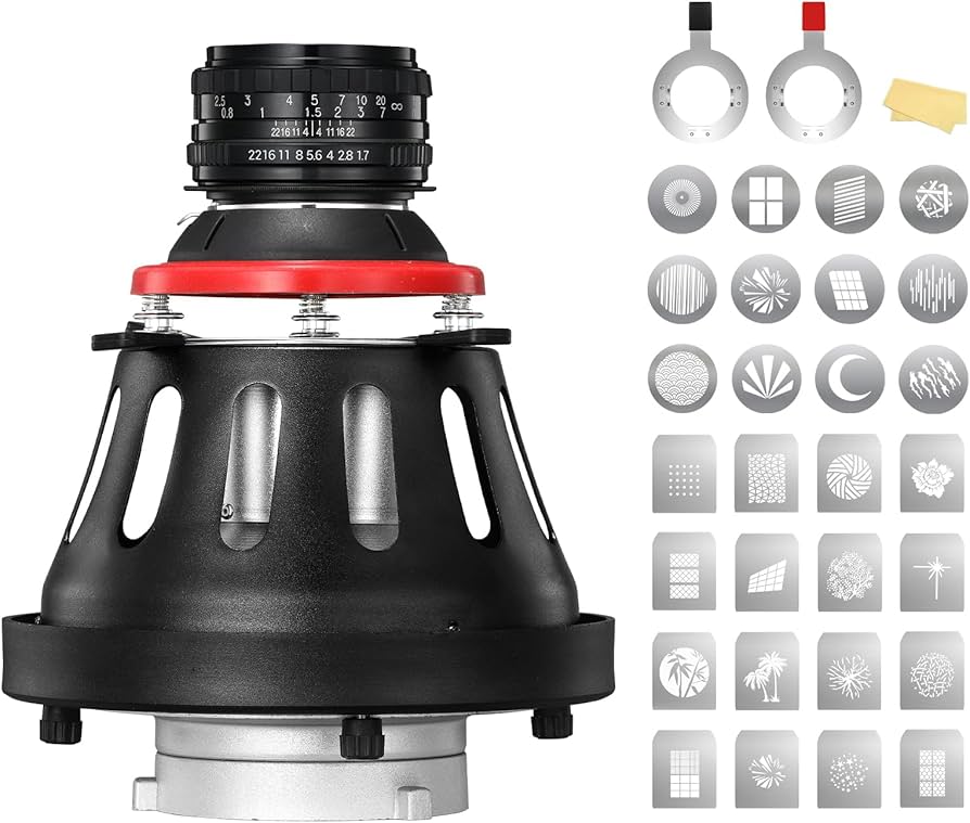 SOONPHO OT1 Pro II Optical Snoot Bowens for Photography, Optical