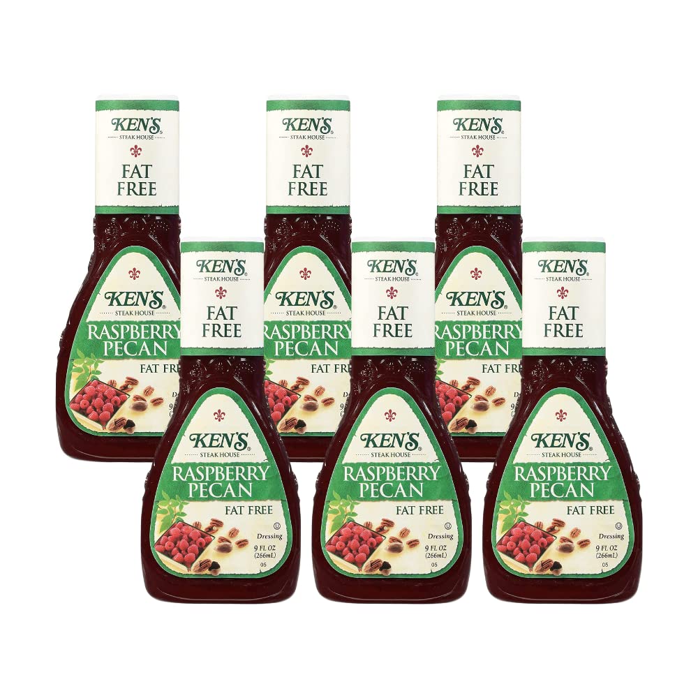 Amazon.com : Ken's Steak House Fat Free Raspberry Pecan Dressing 9