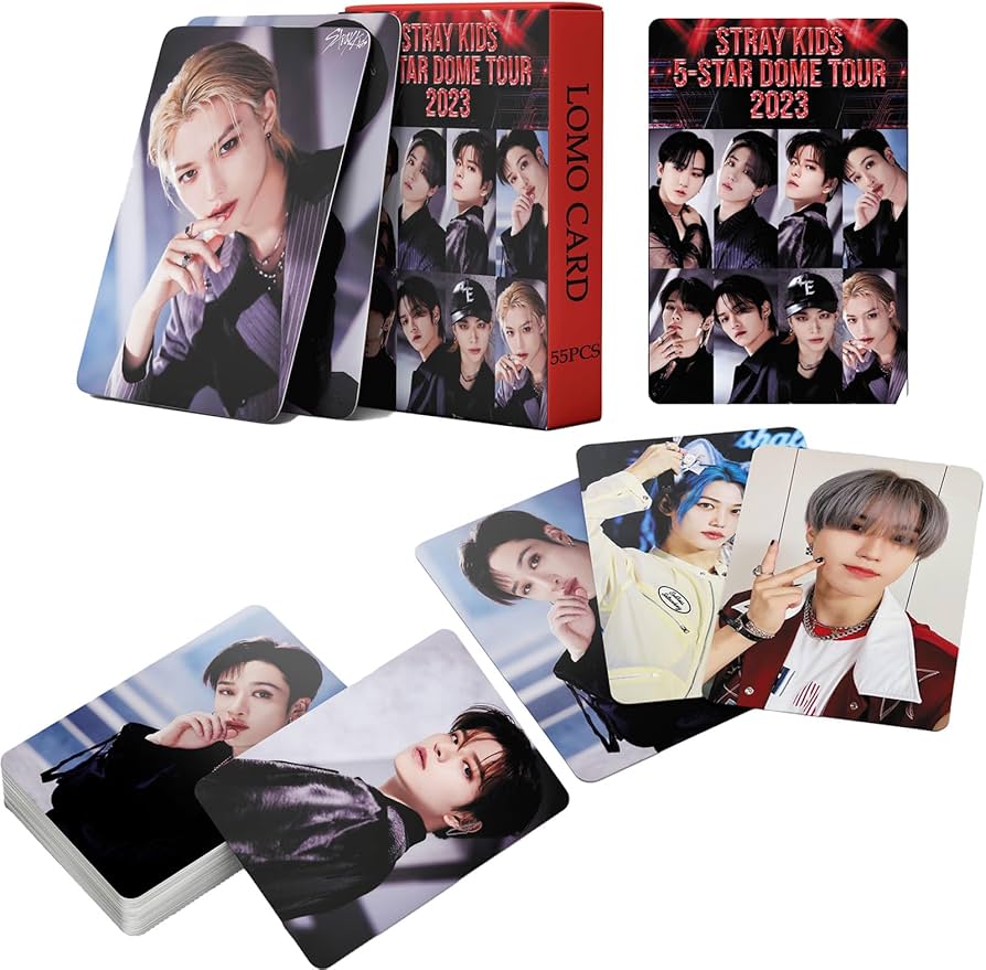 Amazon.com: Straykids Photocard 55Pcs Stray kids 5-STAR DOME TOUR