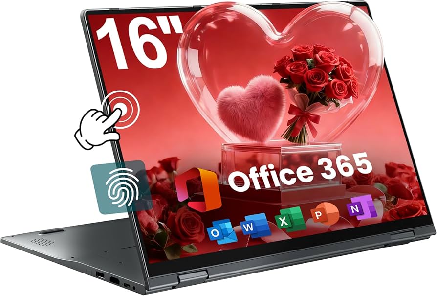 Amazon.com: jumper 16 inch Convertible Laptop, Laptop Computer