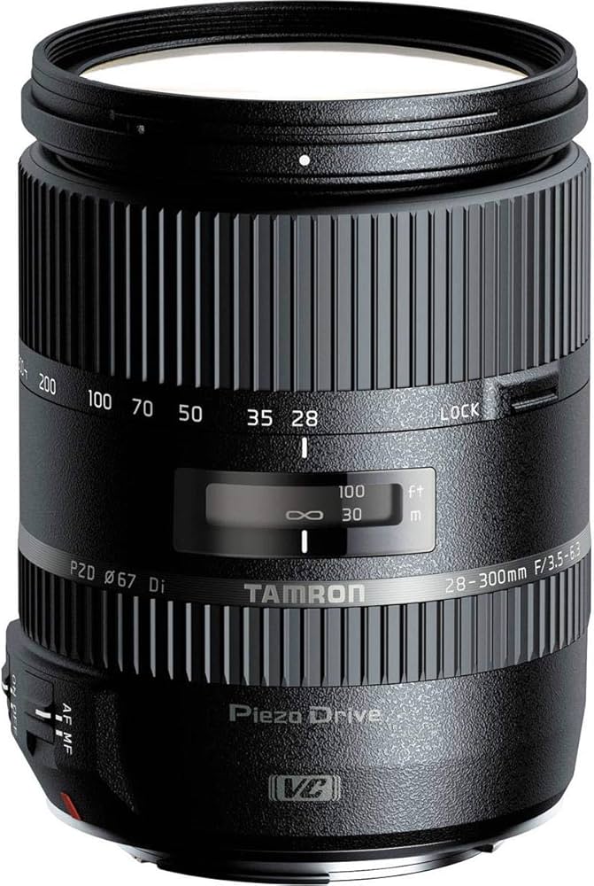 Amazon.com : Tamron 28-300mm F/3.5-6.3 Di VC PZD Zoom Lens for