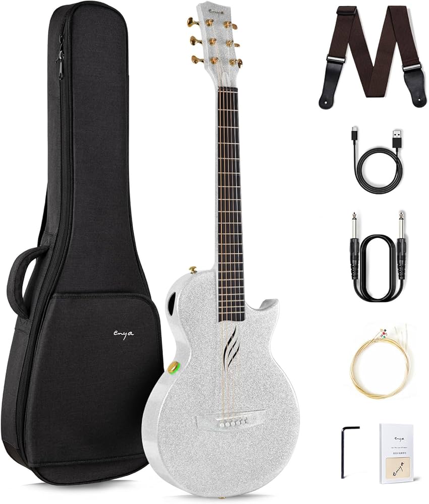 Amazon.com: Enya NOVA Go SP1 Carbon Fiber Acoustic Electric Guitar