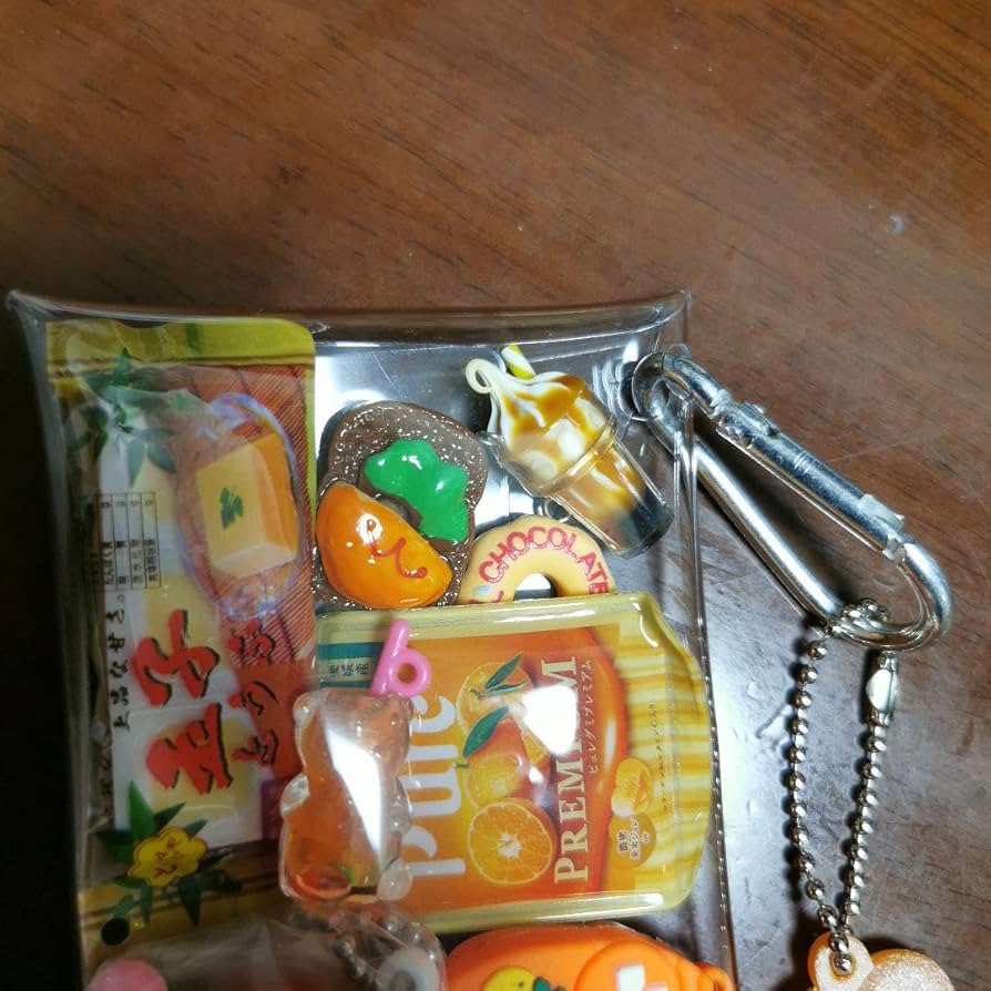 Amazon | ガチャ詰めポーチ オレンジ | バッグ・財布 | おもちゃ