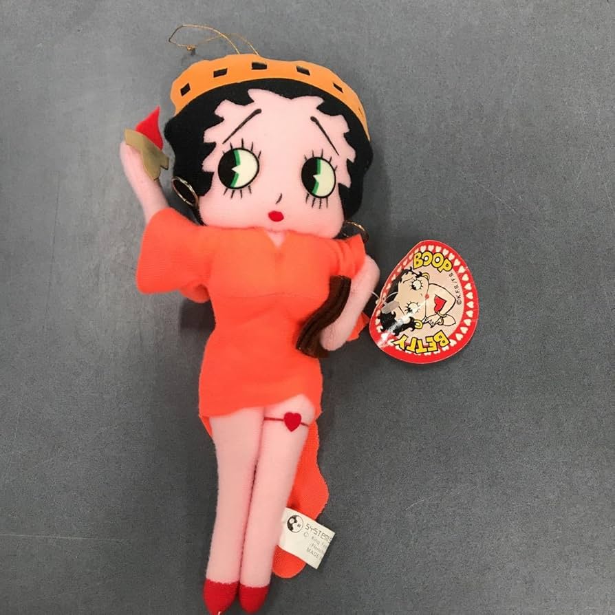 Amazon.co.jp: ベティブープ ベティちゃん ぬいぐるみ マスコット 自由